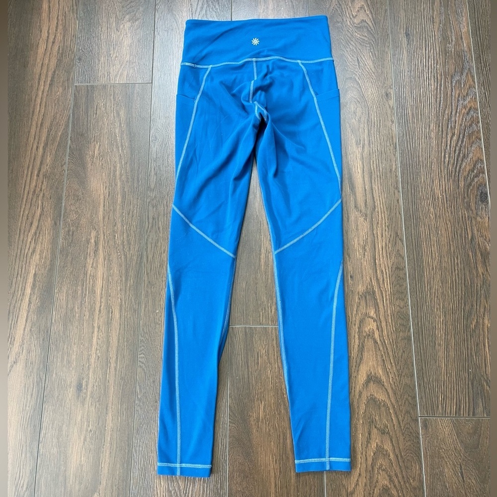 Athleta blue leggings size XS